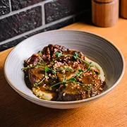 Restaurant La Source Restaurant Cadenet Noix De Joue De Porc Braisee A La Sauge1